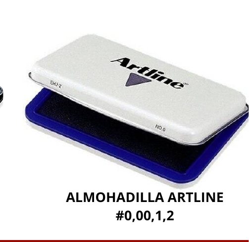ALMOHADILLA ARTLINE # 1 AZUL