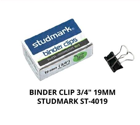 BINDER CLIP 3/4" 19MM STUDMARK