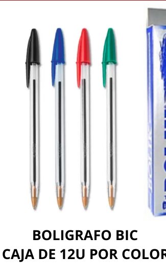 BOLIGRAFO BIC NEGRO