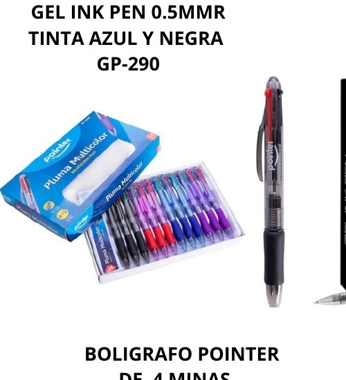 BOLIGRAFO DE 4 MINAS BP-419B POINTER (24 UNID)