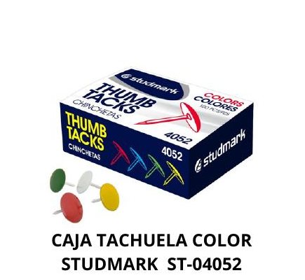 CAJA TACHUELA COLOR STUDMARK