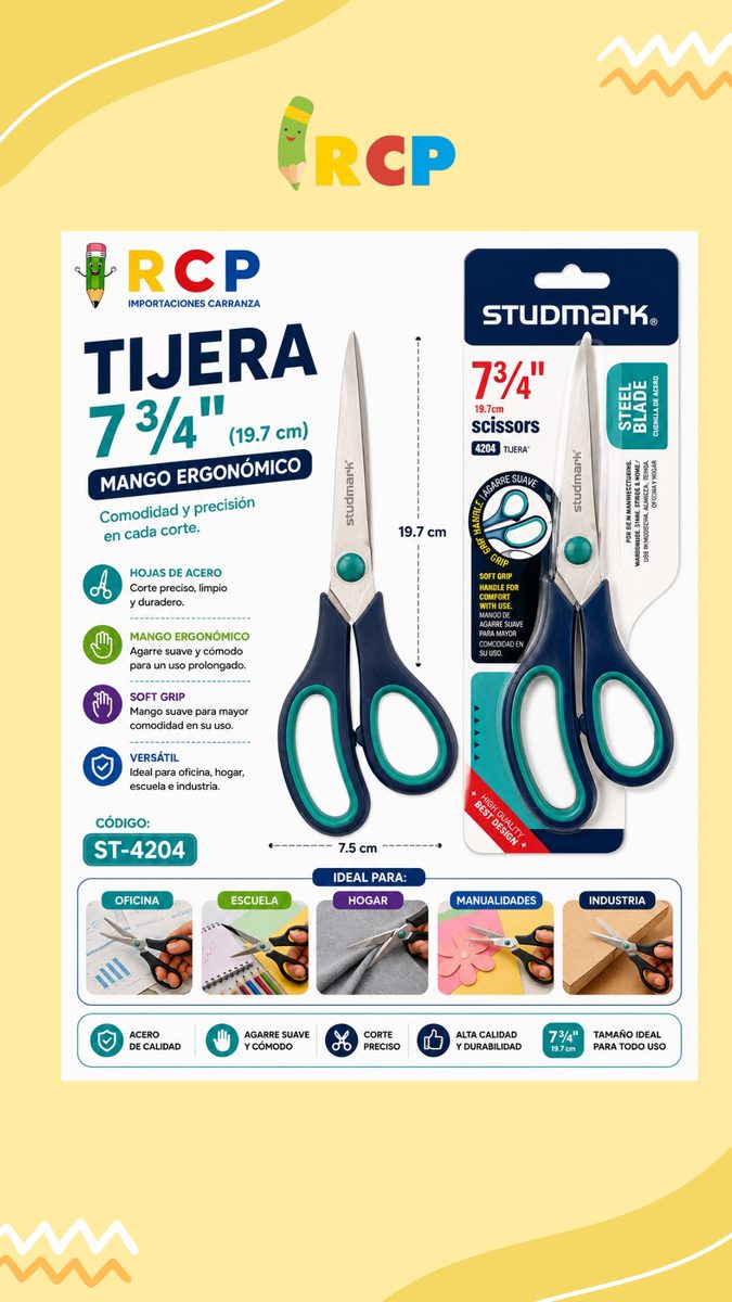TIJERA 7 1/2" STUDMARK