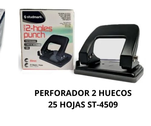 PERFORADOR MED 25 HOJAS STUD
