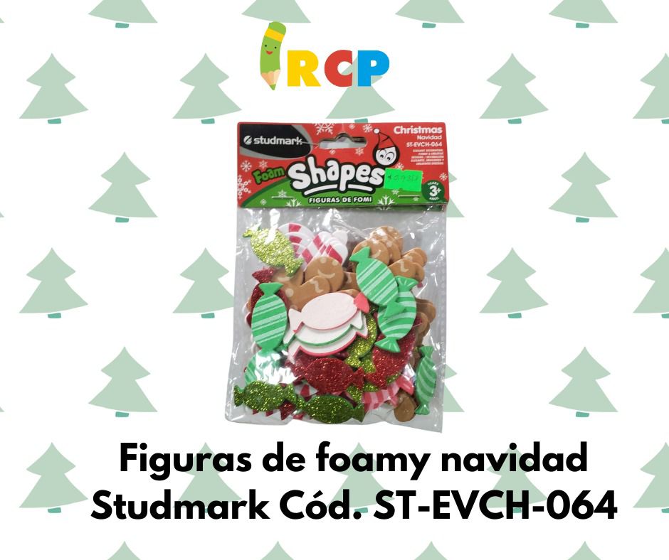 BOLSA DE FOAMY NAVIDAD