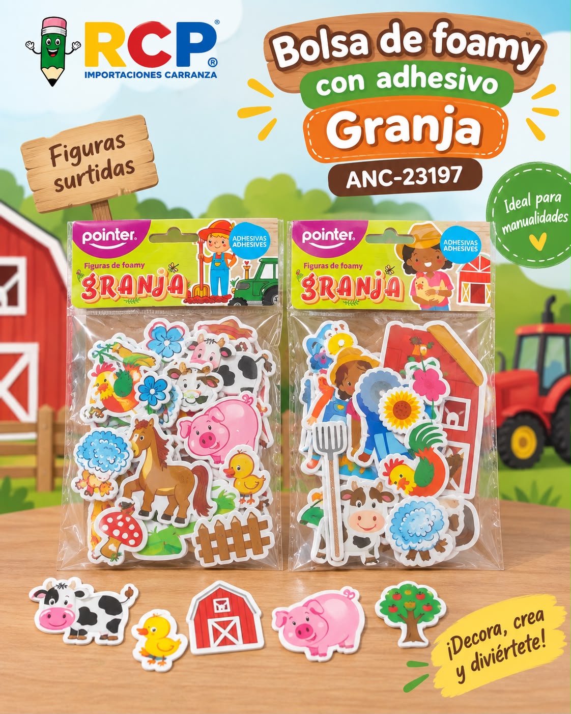 BOLSA DE FOAMY GRANJA C/ADH