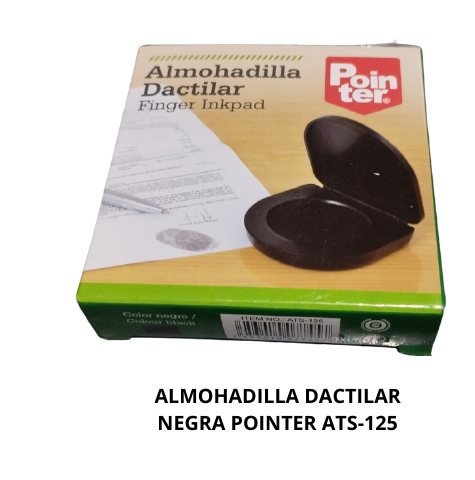 ALMOHADILLA DACTILAR NEGRA POINTER