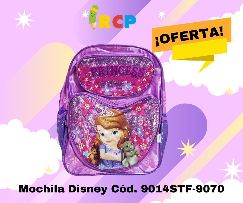 BOLSON MED 14" PRINCESA SOFIA