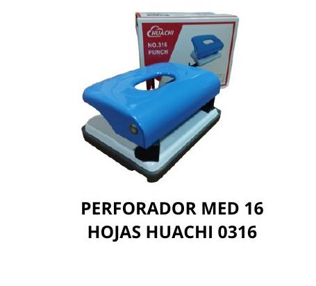 PERFORADOR MED 16 HOJAS HUACHI