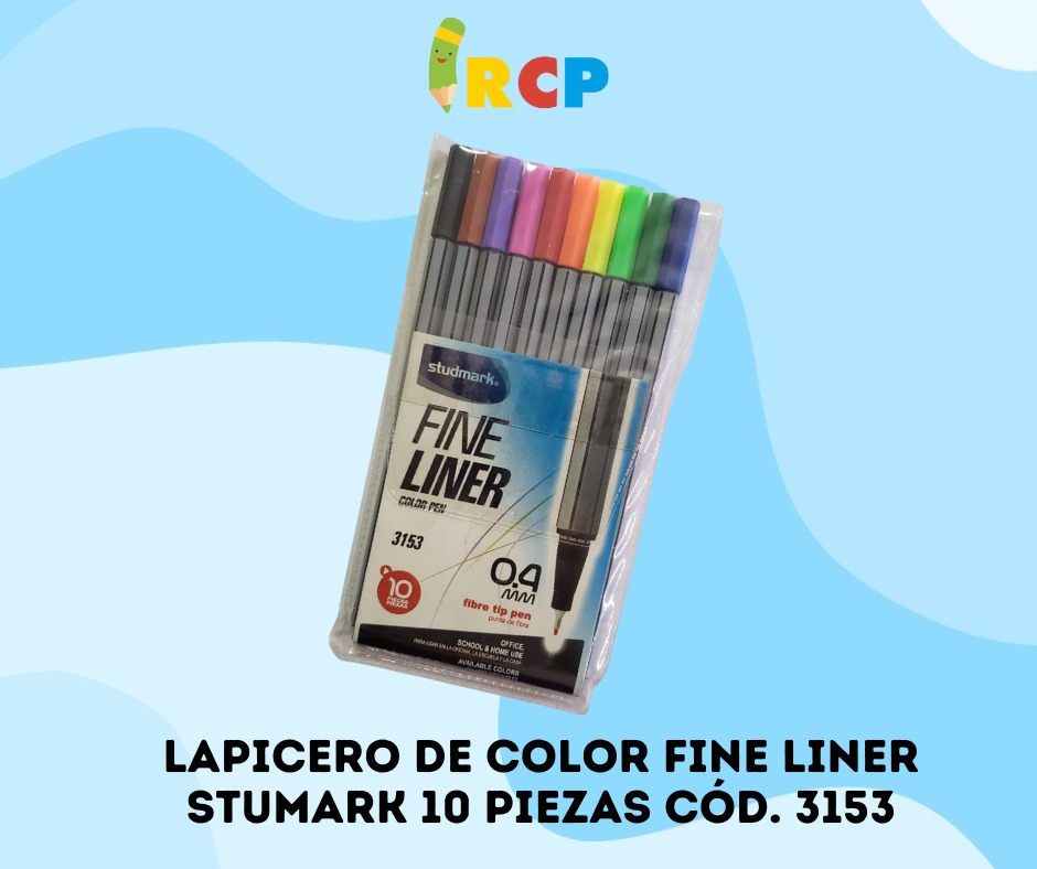 SET DE PLUMON FINELINER STUDMARK 10U