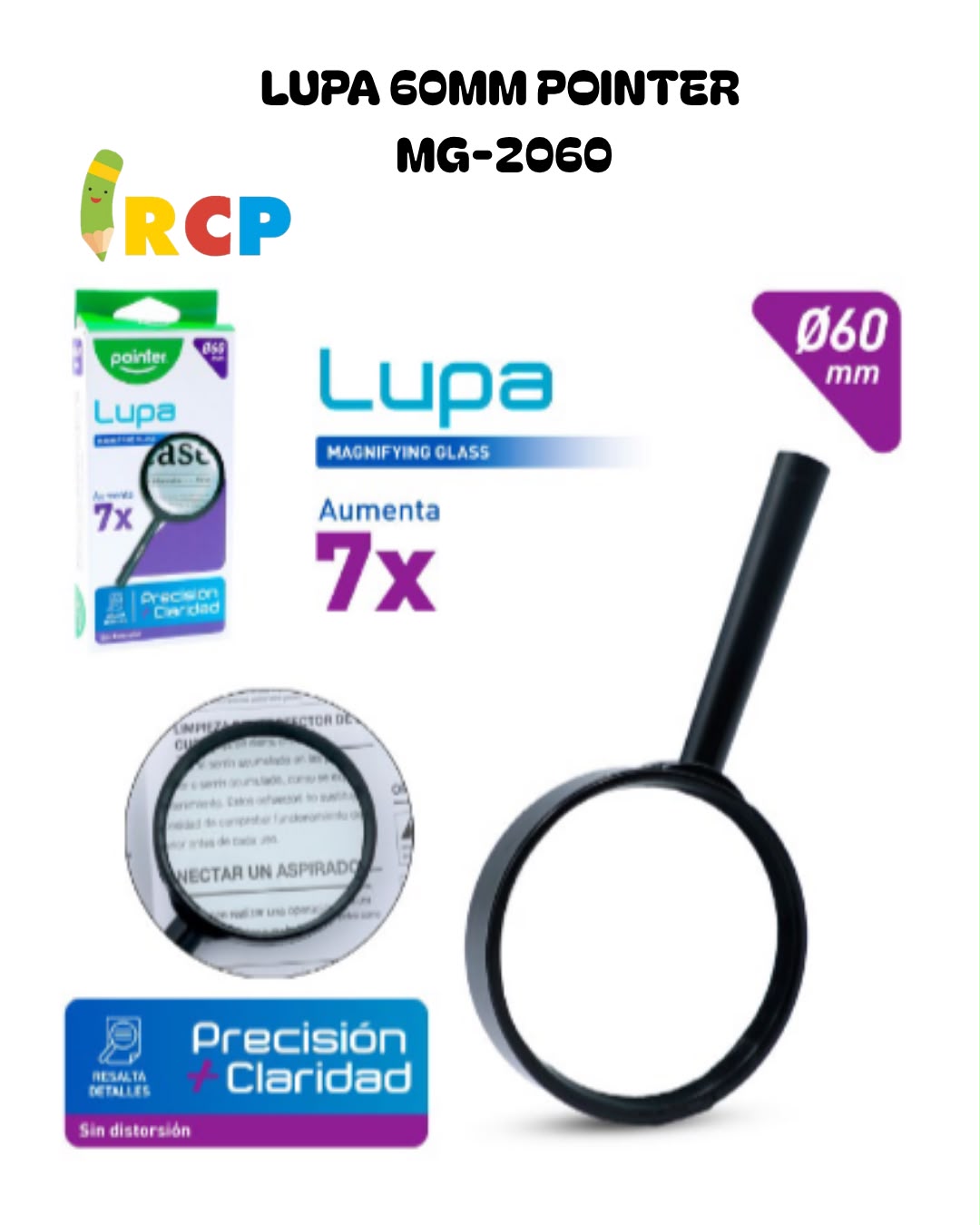 LUPA 60MM POINTER