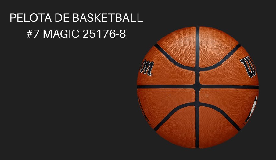 PELOTA DE BASKETBALL #7 MAGIC