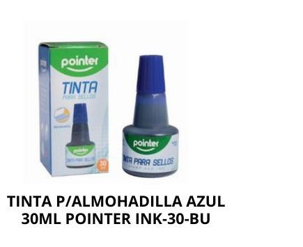 TINTA P/ALMOHADILLA AZUL 30ML POINTER
