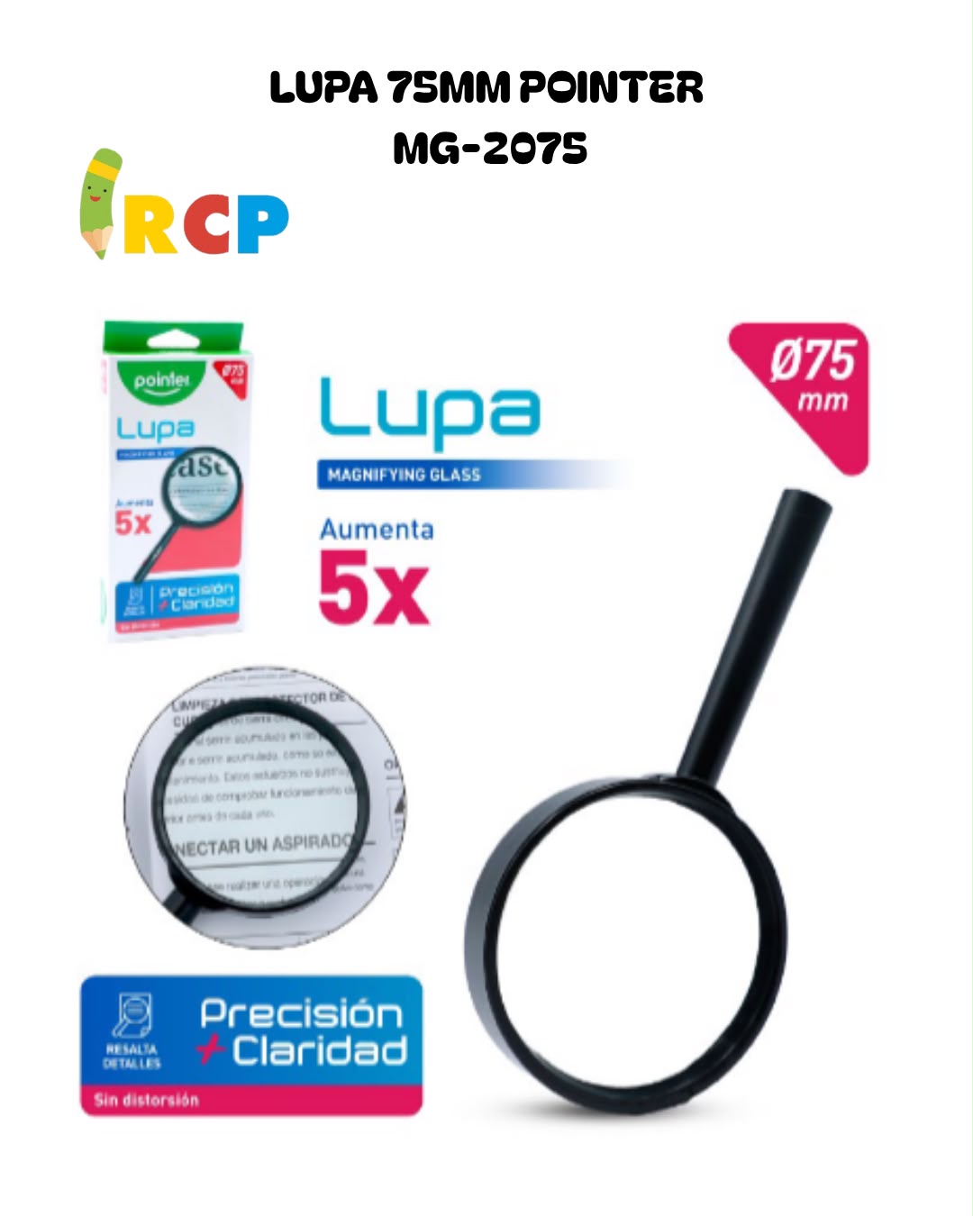 LUPA 75MM POINTER