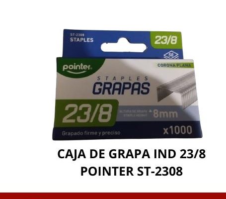 CAJA DE GRAPA IND 23/8 POINTER