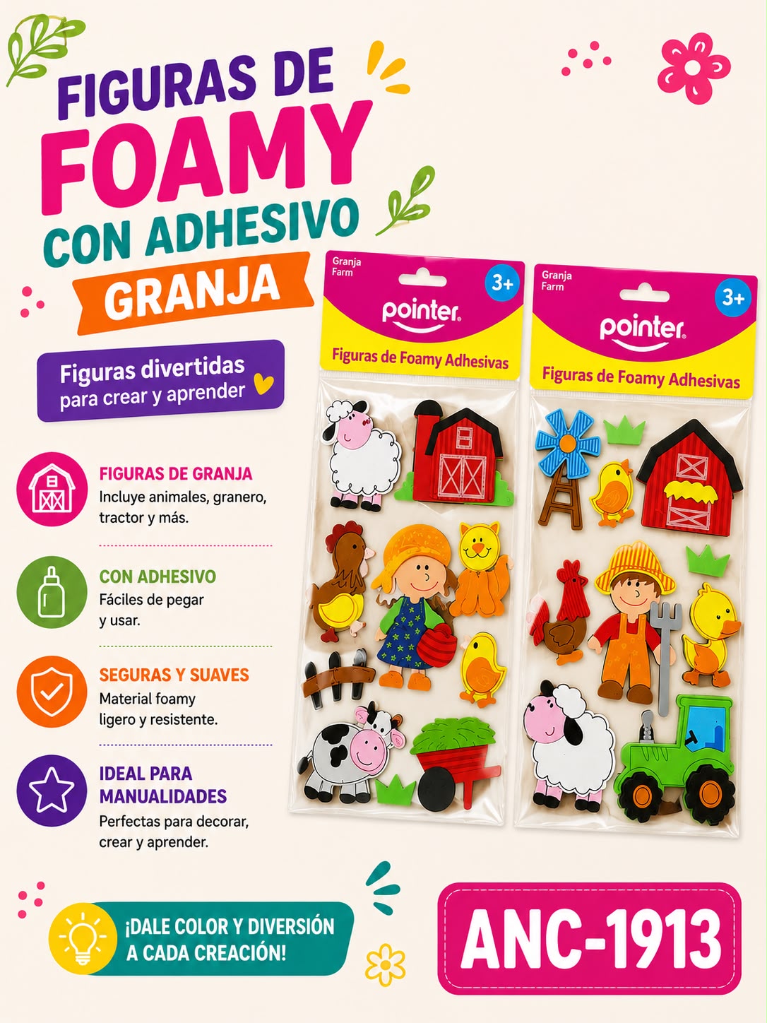 BOLSA DE FOAMY GRANJA POINTER