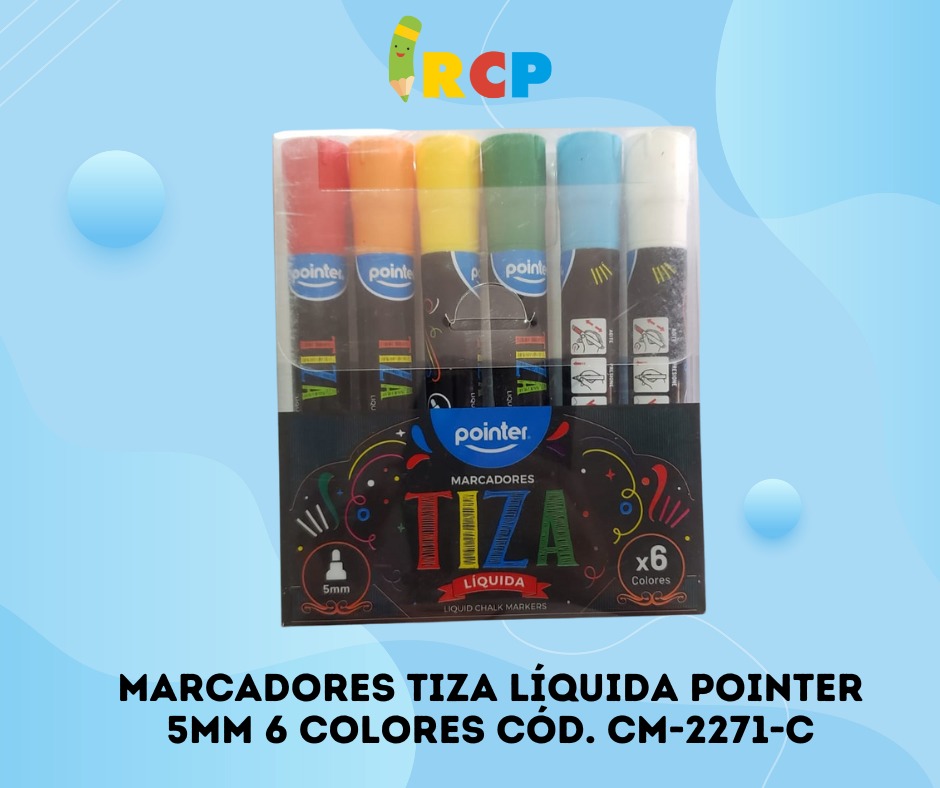 SET PLUMON DE YESO/COLOR 6PZS POINTER