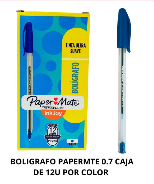 BOLIGRAFO PAPER MATE PUNTO FINO 0.7 ROJO