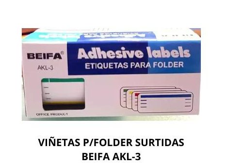 VIÑETAS P/FOLDER SURTIDAS BEIFA