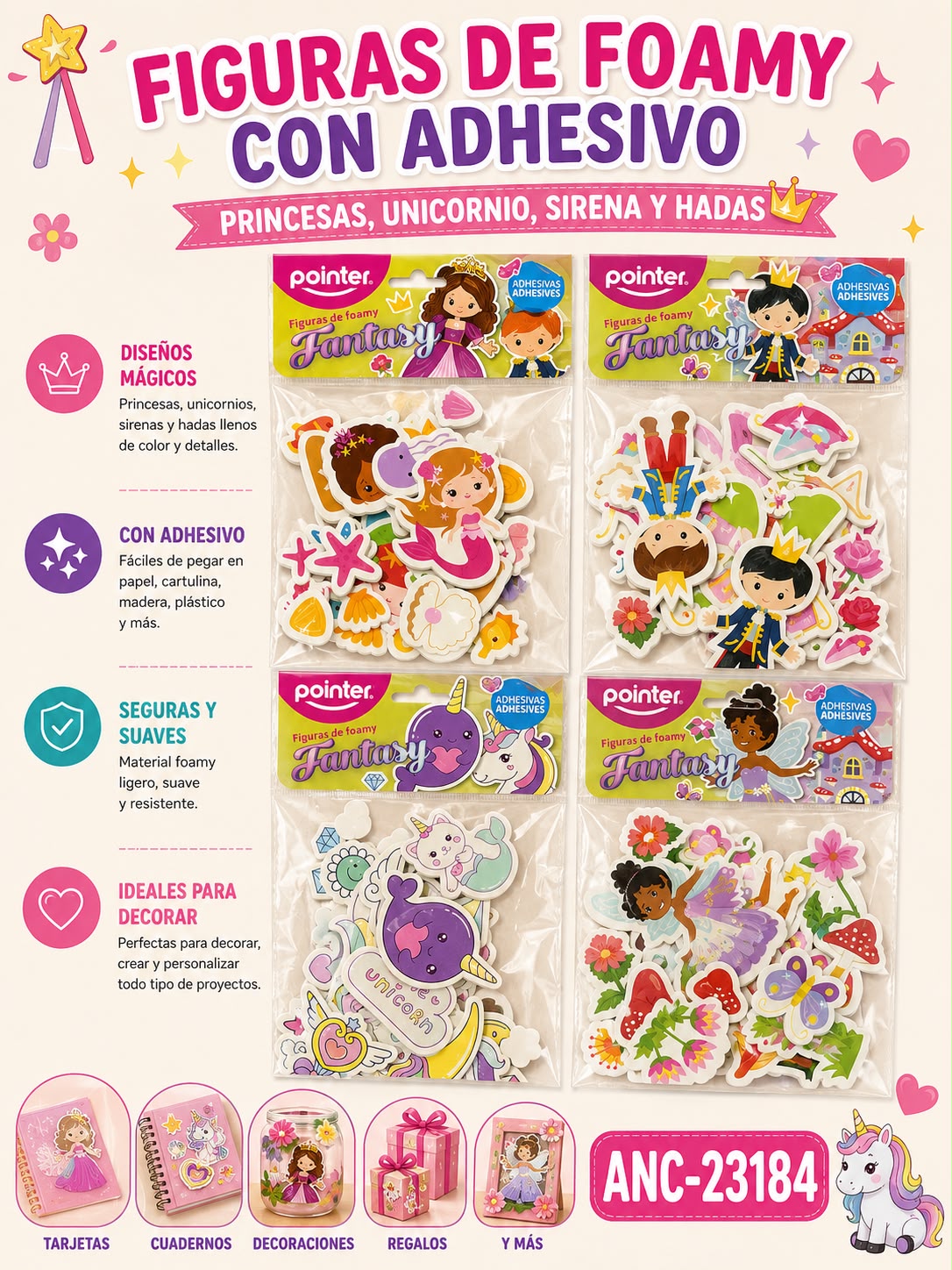 BOLSA DE FOAMY UNICOR/ PRINC/ADH