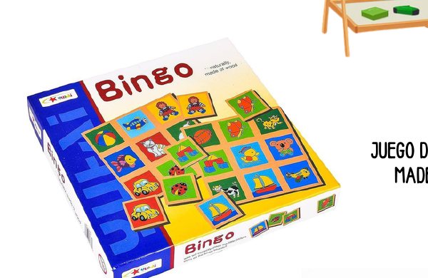 JUEGO DIDACT BINGO INFANTIL MADERA STARMATE