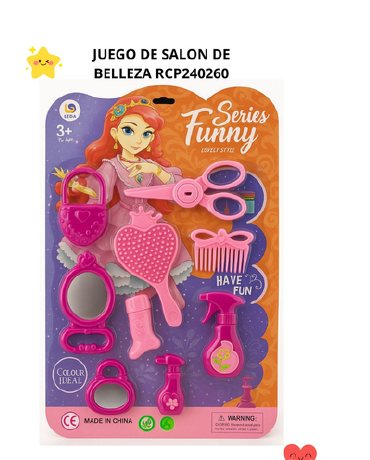 JUEGUETE DE SALON DE BELLEZA