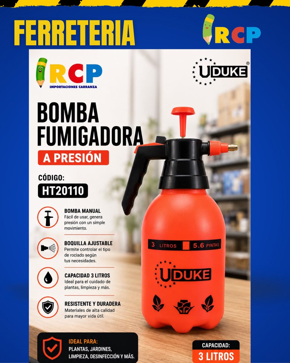 BOMBA FUMIGADORA MANUAL UDUKE 8L